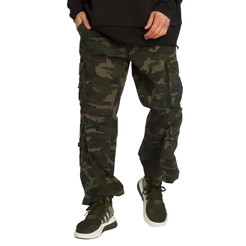 Offerta a tempo: Brandit Pure Vintage Pants, Color: woodland, Size: 6XL - 49% da 69.90 € a 35.99 €
