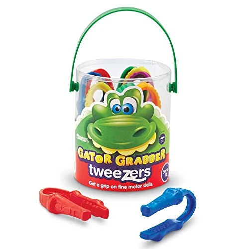 Offre limitée : Learning Resources Pinces Alligator (Jeu de 12), Dès 2 Ans, Pinces de Motricité Fine, Activités Scientifiques Préscolaires, Idéal Crèche et Maternelle de 13.15 EUR à 13.15 EUR (remise 0%)