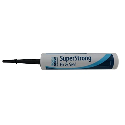 Offerta a tempo: AquaForte Glue Superstrong MS Polymer, nero, cartuccia 290ml - 16% da 13.19 € a 11.10 €