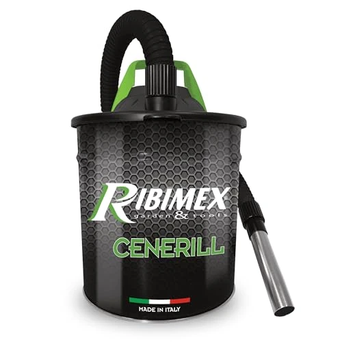 Oferta limitada: Ribimex, Asa de transporte, PRCEN001, Cenerill Aspiradoras de cenizas 1000 W, 18 L con doble filtro y lanza plana de 44.28 € a 40.11 € (ahorro 9%)