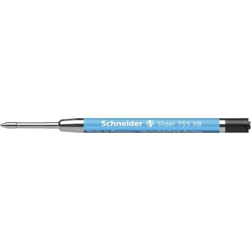 Limited-time offer: Schneider Slider 755 Ballpoint Refill, Permanent XB Black, Blister Pack of 3 from $17.41 to $9.59 (save 44.92%)