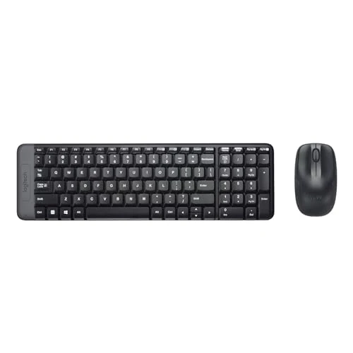 Oferta limitada: Logitech MK220 Combo con Teclado y Ratón Inalámbrico compacto para Windows, Disposición QWERTY Italiano - Negro de 31.99 EUR a 31.99 EUR (ahorro 16%)