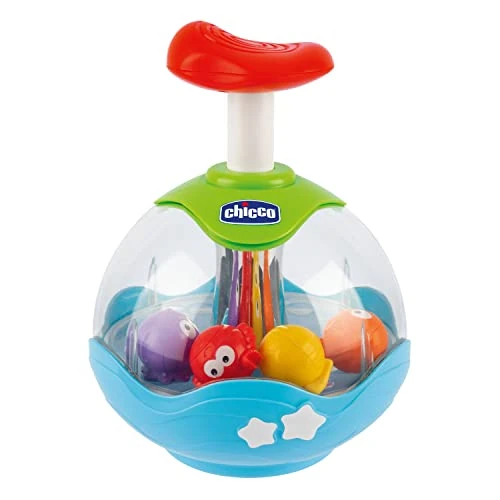 Oferta limitada: Chicco Aquarium Spinner, Peonza con Bolas de Colores, Juguete para Aprender la Relación Causa-Efecto, Juego Electrónico Infantil, Peces Colores, Juguete Bebés de 6 Meses a 3 Años de 29.90 € a 29.90 € (ahorro 0.00%)