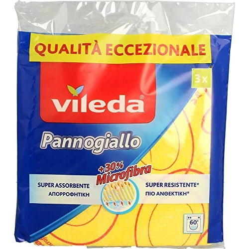 Vileda Cloth Yellow Pcs.3