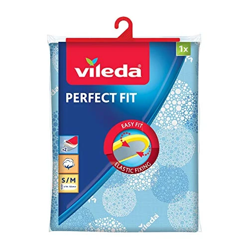 Begrenztes Angebot: Vileda Viva Express Elastic Bügelbrettbezug, optimale Passform durch Nachspannsystem, Farbe Blau von 14.07 EUR auf 9.99 EUR (Rabatt 28%)