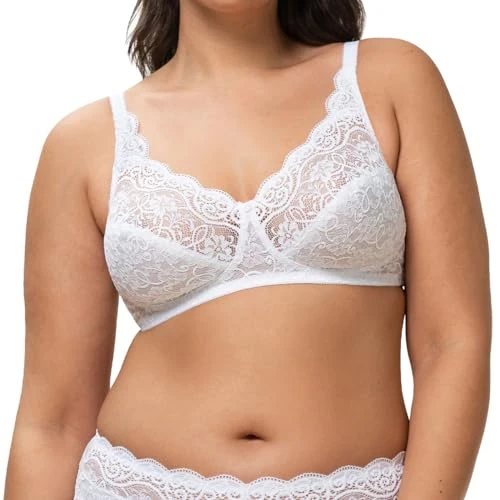 Oferta limitada: Triumph Mujer Amourette 300 N X, Non-Wired Bra, White, 95D de 48.50 EUR a 32.95 EUR (ahorro 32%)