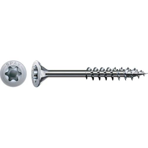 Offre limitée : SPAX Vis universelle, 3,5 x 35 mm, 1000 pièces, Filetage partiel, Tête fraisée, T-STAR plus T20, 4CUT, WIROX - 0191010350355 de 32.83 € à 29.92 € (9% de remise)