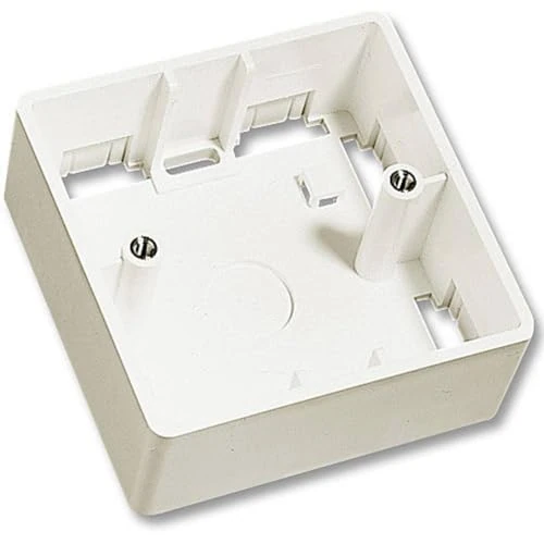 Limited-time offer: LINDY Single Pattress Box 47 mm Deep, White, Metal, Not Water Resistant from 12.54 £ to 12.54 £ (save 0.00%)
