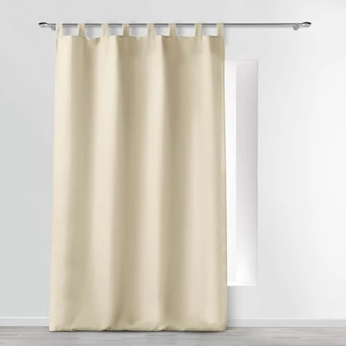 Oferta limitada: Douceur D'Intérieur - 1600523, Cortina Trabillas, 140 X 260 Cm, Essentiel, Poliéster Liso, Beige de 12.90 € a 11.99 € (ahorro 7%)