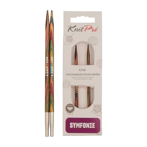 Zeitlich begrenztes Angebot: KnitPro Symfonie Austauschbare Nadelspitzen 4" (10cm) | 4mm von 8.50 € auf 8.27 € (3% Rabatt)