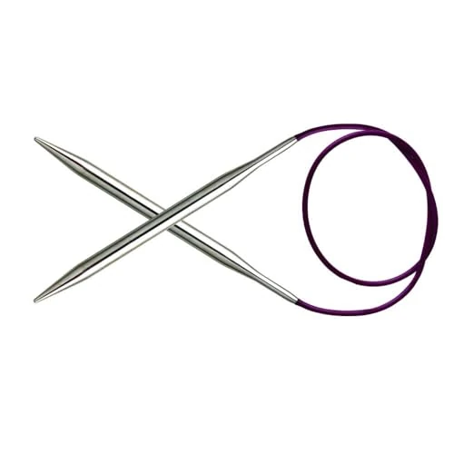Offerta a tempo: KnitPro - Knitpro Nova Metal (80 cm, 10,0) Aghi a Maglia Circolare - 1 unità - 0.00% da 10.75 € a 10.75 €