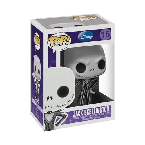 Offerta a tempo: Funko Pop! Disney Series 2: Jack Skellington - The Nightmare Before Christmas - Figura in Vinile da Collezione - Idea Regalo - Merchandising Ufficiale - Giocattoli per Bambini e Adulti - Movies Fans - 67% da 16.00 € a 5.25 €