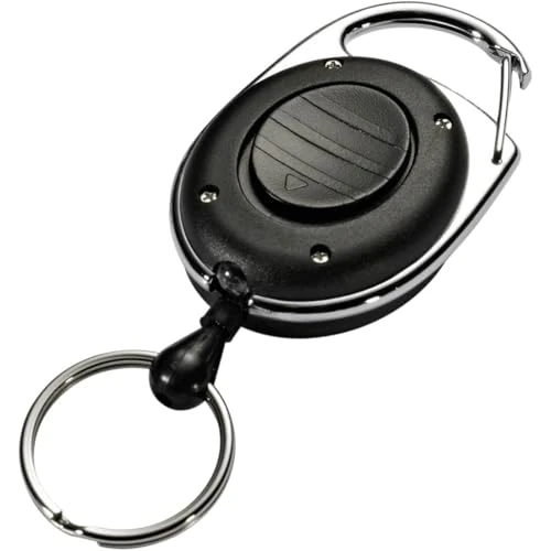 Oferta limitada: Durable Cordon extensible Jojo Style LED, negro, 819801 | Llavero extensible hasta 80 cm, ilumina cerraduras en la oscuridad, clip metálico para el cinturón, anillo de 25 mm de 8.72 € a 8.72 € (ahorro 0.00%)