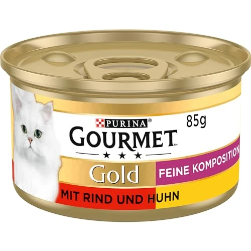 Offerta a tempo: Gourmet Gold Gatto Fodera Belle composizione, Lot de 12 (12 x 85g) - 0.00% da 11.70 € a 11.70 €