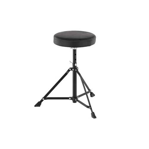 Offre limitée : Siège batteur assise ronde DT-90 noir, hauteur ajustable, simple embase de 32.22 € à 30.70 € (5% de remise)
