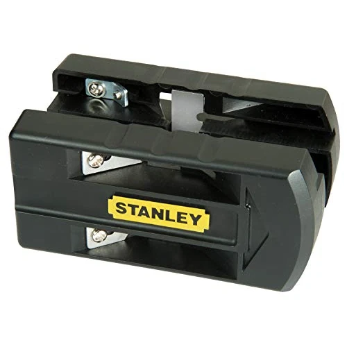 Oferta limitada: STANLEY Cepillo Perfilador de cantos doble, Ajustable de 12,5mm a 25,4mm. Realiza canteado sobrante sin dañar la madera, Acabados biselados, STHT0-16139 de 12.56 € a 7.10 € (ahorro 43%)