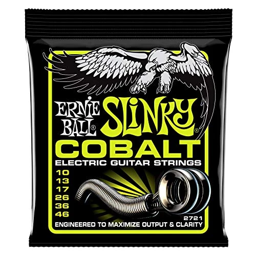 Oferta limitada: Ernie Ball Regular Slinky Cobalt - Cuerdas para guitarra eléctrica, cobalto, calibre 10-46 de 11.40 € a 11.40 € (ahorro 0.00%)