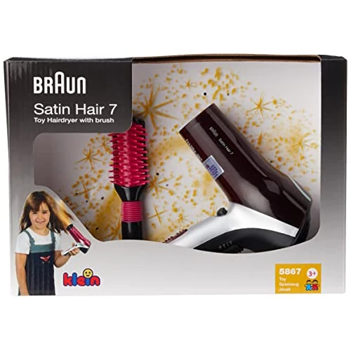 Offre limitée : Theo Klein 5867 Braun Sèche-cheveux I Sèche-cheveux pour enfants, avec brosse et diffuseur I Jouet pour enfants à partir de trois ans de 16.95 EUR à 15.76 EUR (remise 7.7%)
