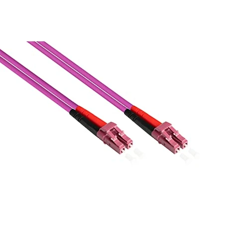 Kabel krosowy LWL Duplex OM4 (Multimode, 50/125) LC/LC, 5 m, Good Connections®