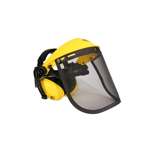 Oferta limitada: Oregon Visera con Malla Metálica y Orejeras Integradas, Protección Facial Ajustable con Protección Auditiva, Ideal para Trabajos Forestales, Jardinería y Bricolaje de 26.79 EUR a 15.49 EUR (ahorro 42%)