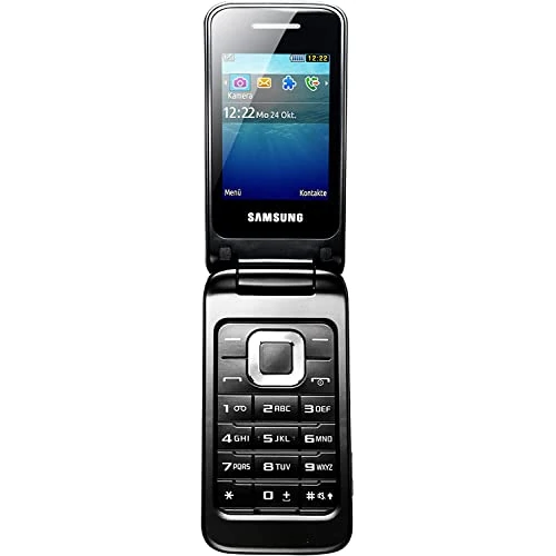 Offerta a tempo: Samsung C3520 Telefono Cellulare, Nero [EU] - 39% da 64.99 € a 39.90 €