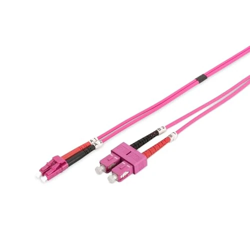 Offre limitée : Digitus câble Fibre Optique Duplex 50/125 OM4 SC LC Violet 10 m de 17.35 € à 17.35 € (0.00% de remise)