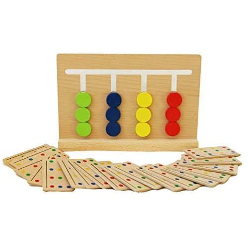 Offre limitée : Toys of Wood Oxford TOWO Jouet tri de Couleurs en Bois - Casse-tête de tri pour Les Enfants - Jeux educatif pour Les Enfants de 3 Ans - Jouet de tri Apprentissage pour Les bébé Montessori éducatif de 20.10 EUR à 12.06 EUR (remise 40%)