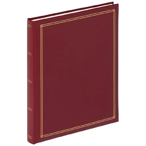Limited-time offer: walther Design Photo Album Red self-Adhesive Album self-Adhesive Album Imitation Leather with Embossing, Monza SK-124-R from 19.99 GBP to 18.99 GBP (save 5%)