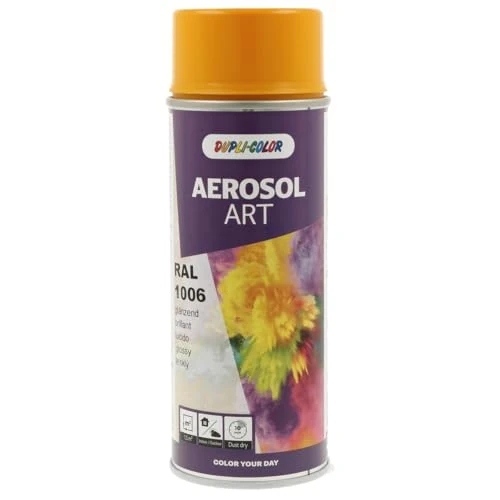Offerta a tempo: DUPLI-COLOR 732898 AEROSOL ART RAL 1006 Giallo mais lucido 400 ml - 54% da 11.47 € a 5.27 €