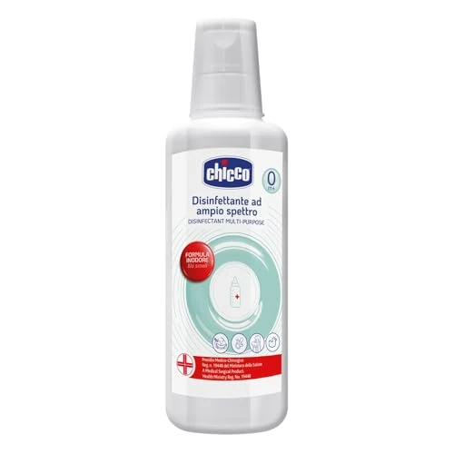 Chicco Disinfectant 1 litre Bottle, for Teats, Soothers and Games