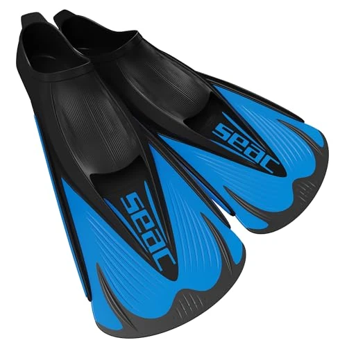 Offerta a tempo: Seac Speed-S, Pinne corte da nuoto per allenamento in piscina e in mare, blu, 42/43 - 23% da 33.90 € a 25.99 €