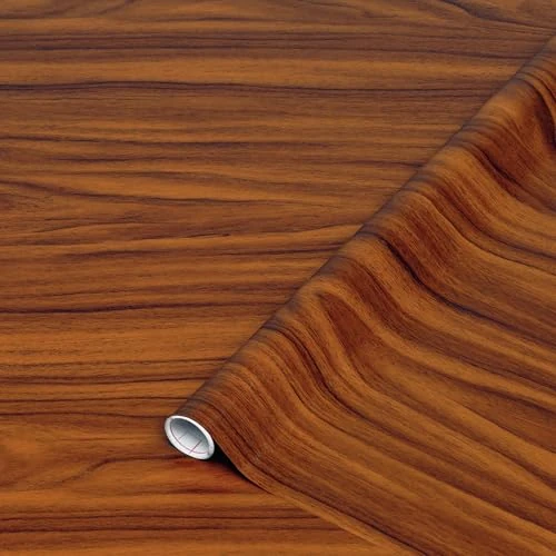 Begrenztes Angebot: d-c-fix Möbel-Klebefolie Nussbaum Gold Holz-Optik 45 cm x 2 m - Möbelfolie selbstklebend Deko-Folie Küchen-Schrank Fensterbank Küchenfronten Schrankfolie Tisch Holzfolie Nuss Walnuss dunkelbraun von 7.00 EUR auf 5.95 EUR (Rabatt 15%)