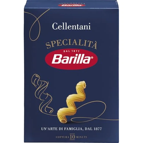 Offerta a tempo: Barilla Pasta Cellentani, Pasta Corta di Semola di Grano Duro, Specialità, 500g - 67% da 1.25 € a 0.41 €