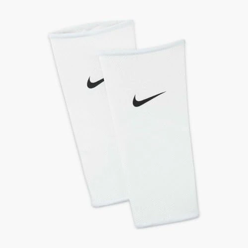 NIKE Unisex's Guard Lock rękaw goleń, biały/czarny/czarny, XL