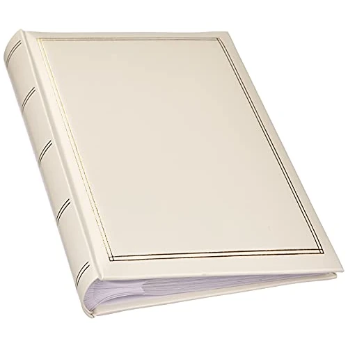 Begrenztes Angebot: walther design Fotoalbum weiss 200 Fotos 13 x 18 cm Memo-Einsteckalbum Kunstleder mit Prägung, Monza ME-139-W von 19.81 EUR auf 19.81 EUR (Rabatt 0%)