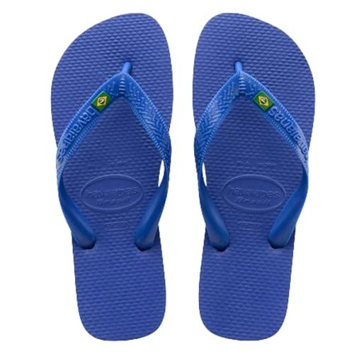 Offre limitee: Havaianas - Brasil Logo, Tongs Iconiques, Confortables et Durables, Lanières avec le Drapeau du Brésil et Semelle Antidérapante aux Bandes Colorées, Adultes Unisexe de 30.00 EUR a 16.95 EUR (economie 44%)
