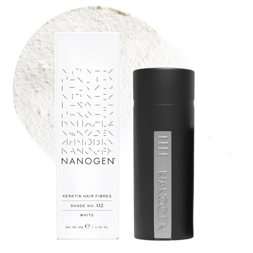 Nanogen Keratin Hair Thickening Fibres - 30 gr. Bianco