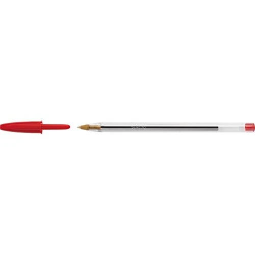Limited-time offer: BIC Cristal Original Ballpoint Pens Medium Point (1.0 mm) â€“ Red, Pouch of 4 from $5.55 to $5.55 (save 0.00%)
