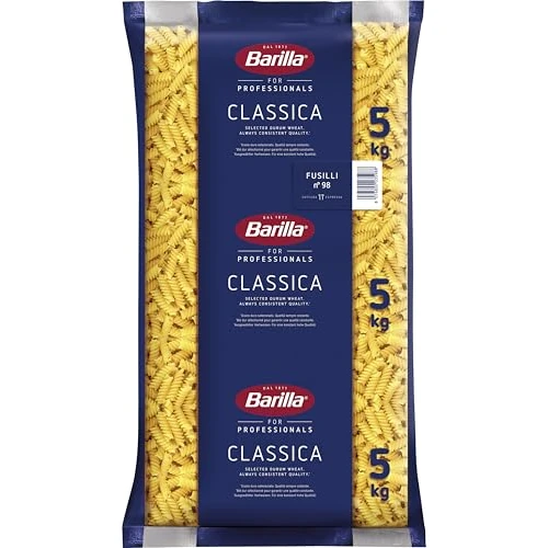 Offerta a tempo: Barilla - Fusilli n.98 [5kg] - 34% da 20.99 € a 13.90 €