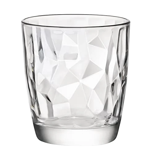 Offerta a tempo: Bormioli Rocco - Bicchieri Serie "Diamond", Vetro, trasparente, 390ml - 67% da 22.99 € a 7.70 €