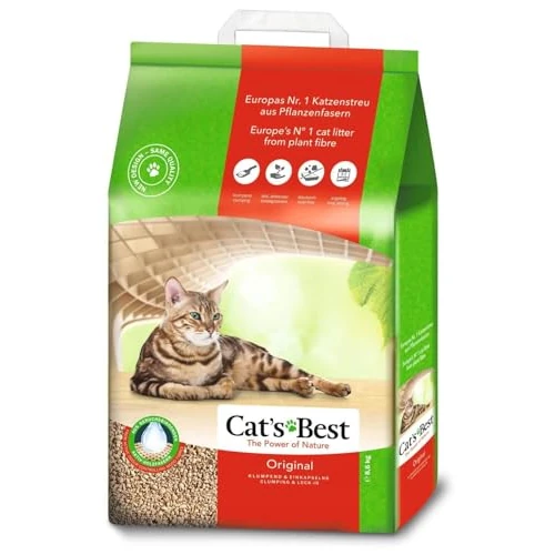Offerta a tempo: Cats Best 29734 - Lettiera per Gatti, 20L / 8,6kg - 39% da 22.29 € a 13.56 €