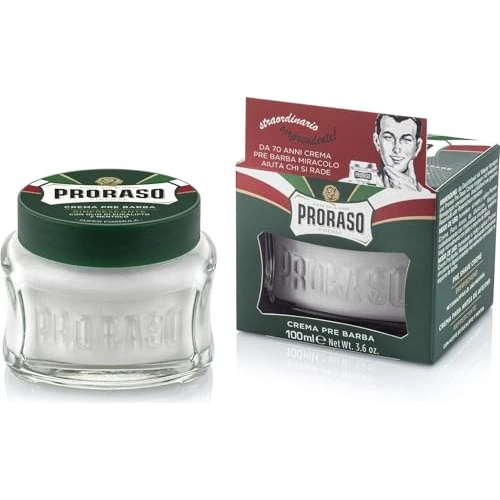 Oferta limitada: Proraso Crema Pre Afeitado, Refrescante, Eucalipto y Mentol, 100 ml de 9.45 € a 9.45 € (ahorro 0.00%)