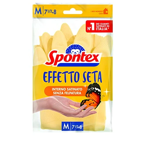 Offerta a tempo: Spontex Guanti setosi - Medium, 1 paio - 32% da 2.19 € a 1.49 €