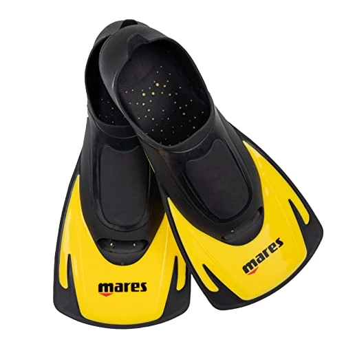 Zeitlich begrenztes Angebot: Mares Hermes – Kurzflossen vielseitig Unisex für Schwimmen und Tauchen, Bequeme und leichte Schwimmflossen mit offenem Fußteil von 29.95 € auf 23.60 € (21% Rabatt)