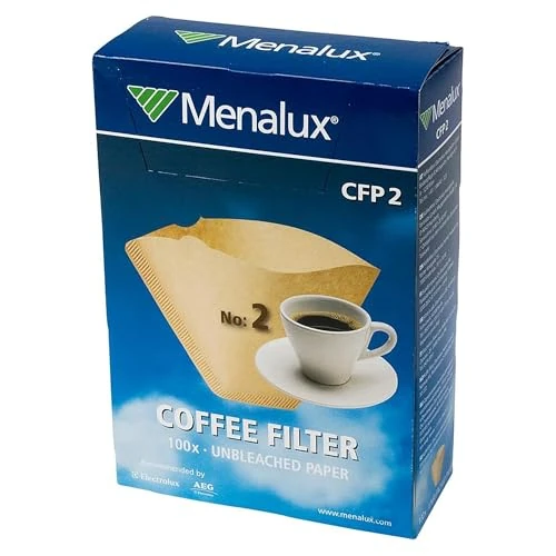 Oferta limitada: Menalux CFP2 - 100 Filtros de papel 1x2 para cafetera de goteo de 2.50 EUR a 2.50 EUR (ahorro 0%)