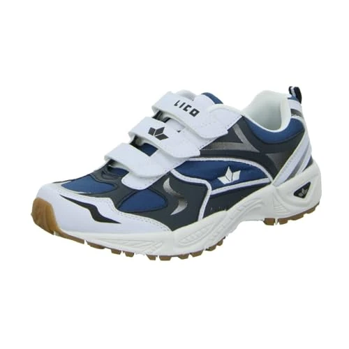 Zeitlich begrenztes Angebot: Lico Unisex Kinder Bob V Hallenturnschuh, Weiß Marine, 25 EU von 29.95 € auf 16.76 € (44% Rabatt)