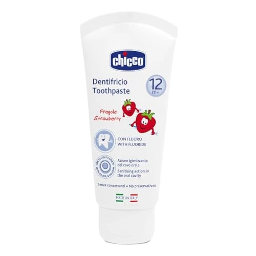 Beperkte aanbieding: Chicco Tandpasta, aardbeiensmaak met fluoride. van 5.19 EUR naar 5.19 EUR (besparing 0%)