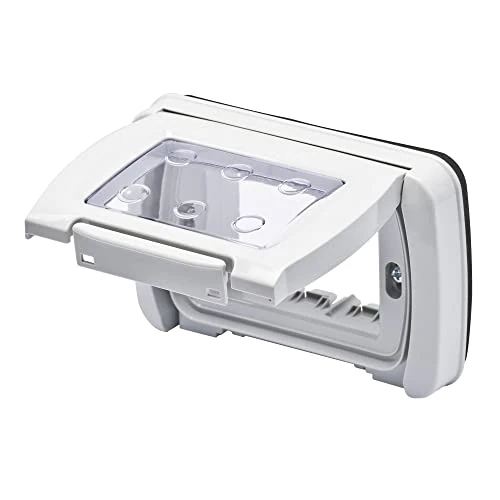 Offerta a tempo: GEWISS - GW22453 Placca Stagna, Autoportante, 3 Posti, Grigio Ral 7035, System - 36% da 12.41 € a 8.00 €