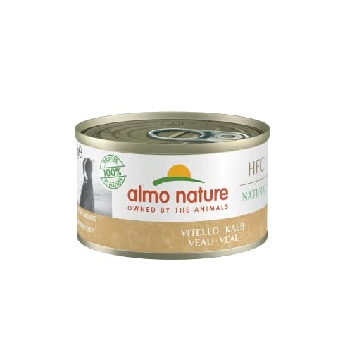 Offre limitée : Almo Nature HFC Natural - Nourriture humide pour chiens avec Veau à l'origine propres à la consommation humaine et désormais utilisée pour la préparation des aliments pour chiens. de 35.76 EUR à 14.46 EUR (remise 60%)