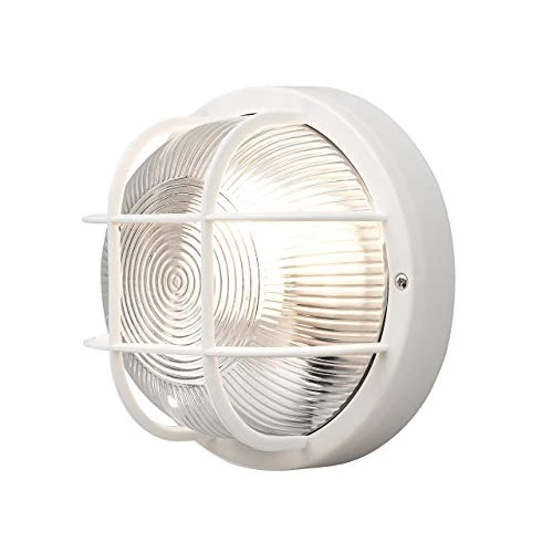 Offerta a tempo: Konstsmide Emas Lampada da Parete con plafoniera in Vetro Trasparente a Coste, E27 - 0.00% da 16.37 € a 16.37 €